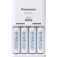 Panasonic Ladegerät K-KJ51MCC40E 1900 mAh Nickel-Metallhydrid (NiMH) Anzahl unterstützter Batterien: 4x