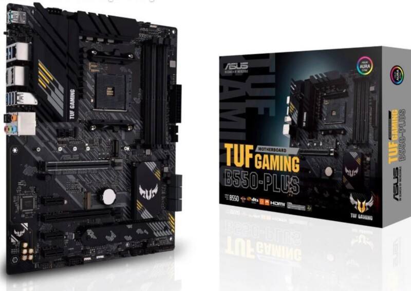 Asus TUF GAMING Motherboard B550-PLUS AMD B550 ATX
