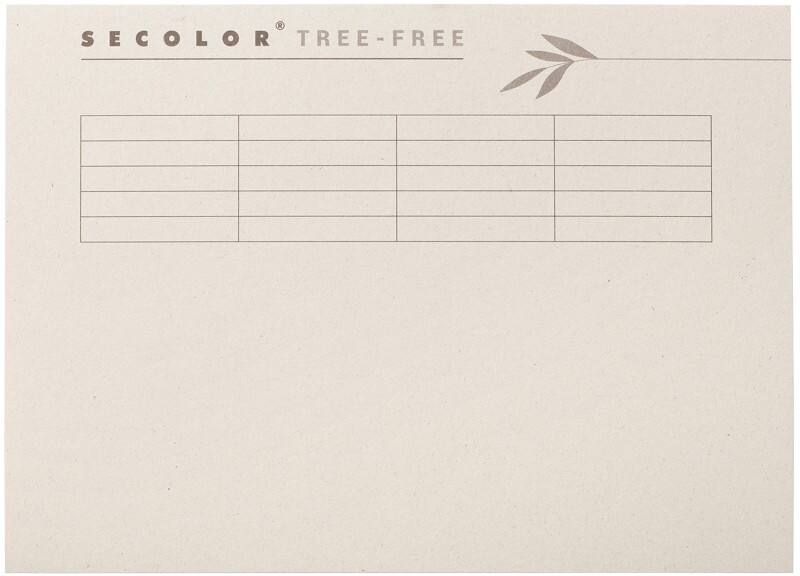 Djois Tree-Free Organisationsmappe 3863511 A4+ PaperWise-Karton 350 x 225 mm Creme 10 Stück
