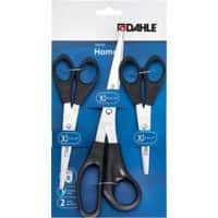 Dahle HOME Schere Schwarz 255 mm 3 Stück
