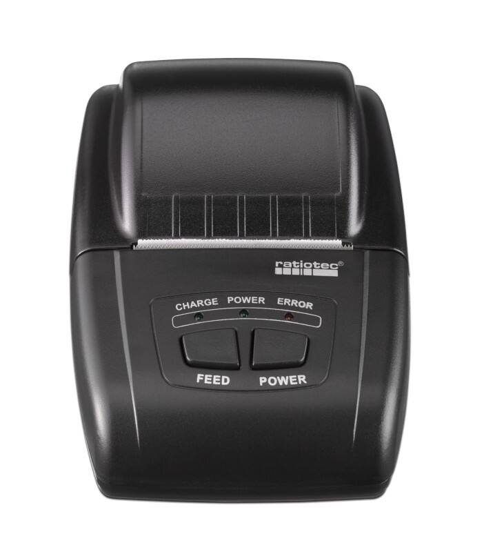 ratiotec Thermo-Quittungsdrucker RTP300 Schwarz