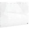 Nobo Kleiner Wandplaner 1915602 Dry Erase Glasoberfläche Rahmenlos 430 x 560 mm Weiß