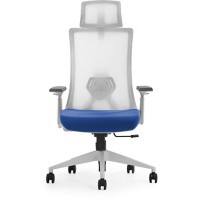 euroseats Bürostuhl Netz Weiß 520 x 1111 mm