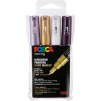 POSCA Farbmarker Farbig PC 1MC Sortiert 4 Stück