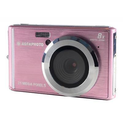 Agfaphoto KompaktKamera DC5200 Pink 1280 x 720 HD, 640 x 480 VGA, 320 x 240 QVGA