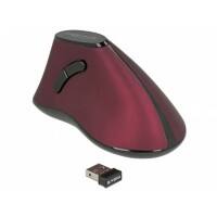 DELOCK Maus Kabellos 12528 Rot