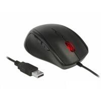 Delock Kabelgebundene Maus 12548 Schwarz
