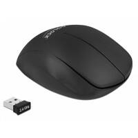 DELOCK Maus Kabellos 12598 Schwarz
