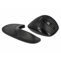 DELOCK Maus Kabellos 12673 Schwarz