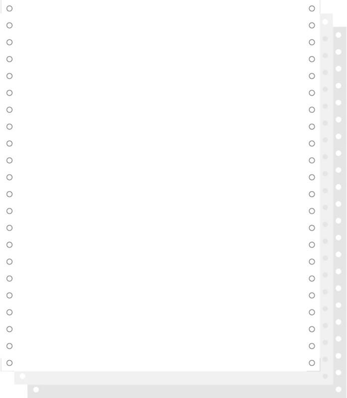 Exacompta Papier Spezial Perforiert 56 g/m² Weiß 1000 Blatt