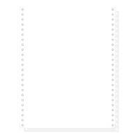 Exacompta Computer-Endlospapier Perforiert Spezial 70 g/m² Weiß 2000 Blatt