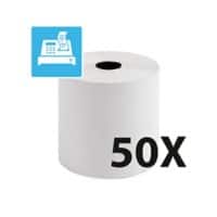 Exacompta Quittungsrollen 44829E Weiß 80 x 75 x 12 mm 50 Stück