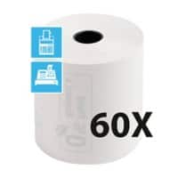 Exacompta Quittungsrollen 43347E Weiß 57 x 60 x 12 mm 60 Stück