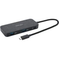 Kensington SD1650P Mobile Dockingstation USB-C Single 4K K34020WW USB-C/-A, HDMI, VGA, Display Anschlüsse, Ethernet Grau