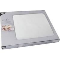 Papstar Tischset Soft Selection Weiß 300 x 400 mm 100 Stück