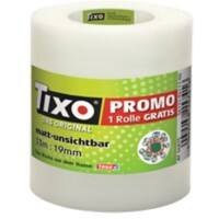 TIXO Klebeband N/A Transparent 19 mm (B) x 33 m (L) Acryl 3 Stück