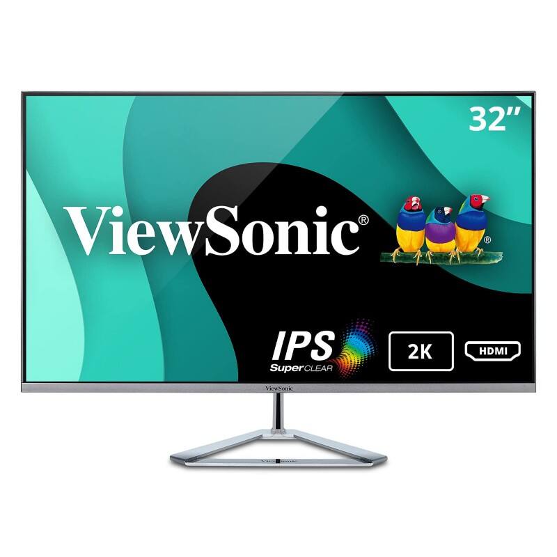 VIEWSONIC Monitor VX3276-2K-MHD-2 Silber 81,3 cm (32&#034;)