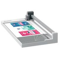 Leitz Precision Home Office Papierschneider 9026 A4 305 mm Einziehbare rotierende Bypass-Klinge Geradschnitt Grau 10 Blatt