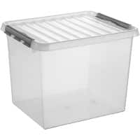 Sunware Aufbewahrungsbox H6162702 52 L Transparent Polypropylen 50 x 40 x 38 cm 6 Stück