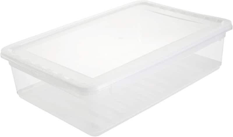 keeeper bea Kunststoff Aufbewahrungsbox 8 L Transparent 26,5 x 39 x 10 cm