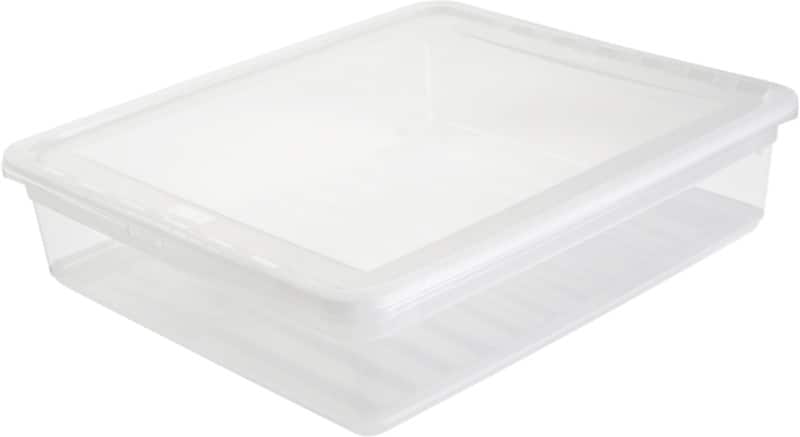 keeeper bea Kunststoff Aufbewahrungsbox 9 L Transparent 33,5 x 39 x 9 cm