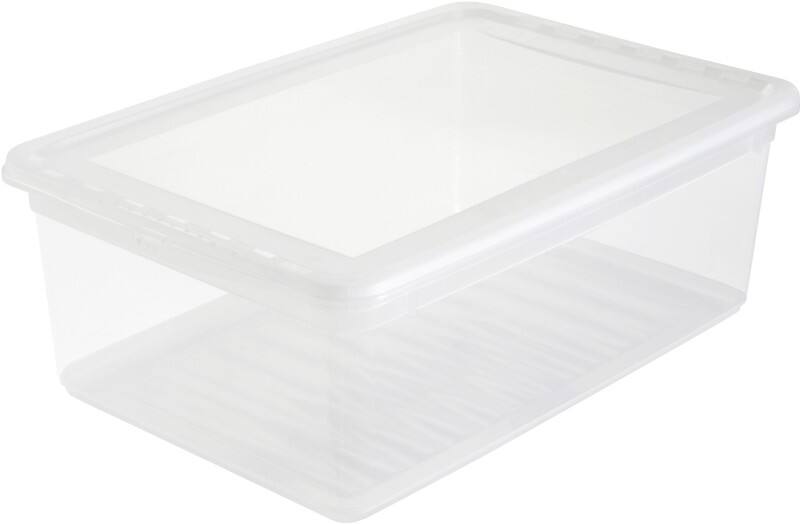 keeeper bea Kunststoff Aufbewahrungsbox 11 L Transparent 26,5 x 39 x 14 cm
