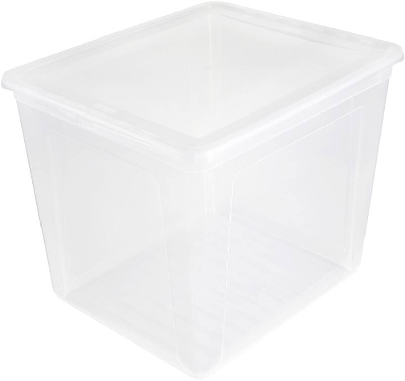 keeeper bea Kunststoff Aufbewahrungsbox 30 L Transparent 33,5 x 39 x 32 cm