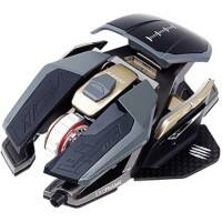 MadCatz Kabelgebundene Maus MR05DCINGR001-0 Gold, Schwarz