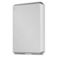 LACIE Tragbare Festplatte 5 TB Silber