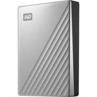 WESTERN DIGITAL Tragbare Festplatte 4 TB Silber