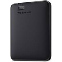 WESTERN DIGITAL Tragbare Festplatte 5 TB Schwarz