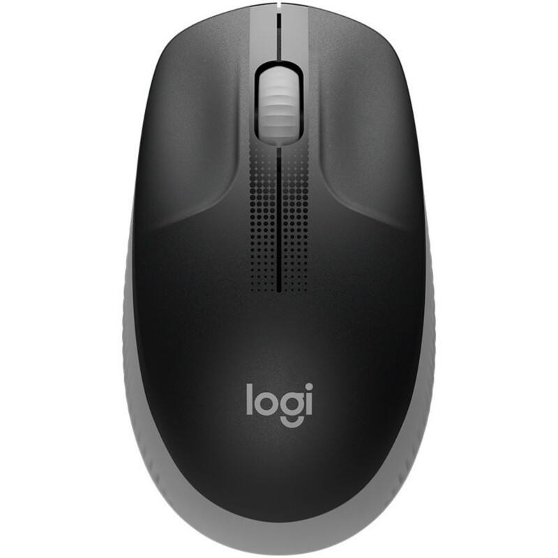 Logitech M190 910-005906 Maus Kabellos Schwarz, Mittelgrau Geeignet Für Linkshänder