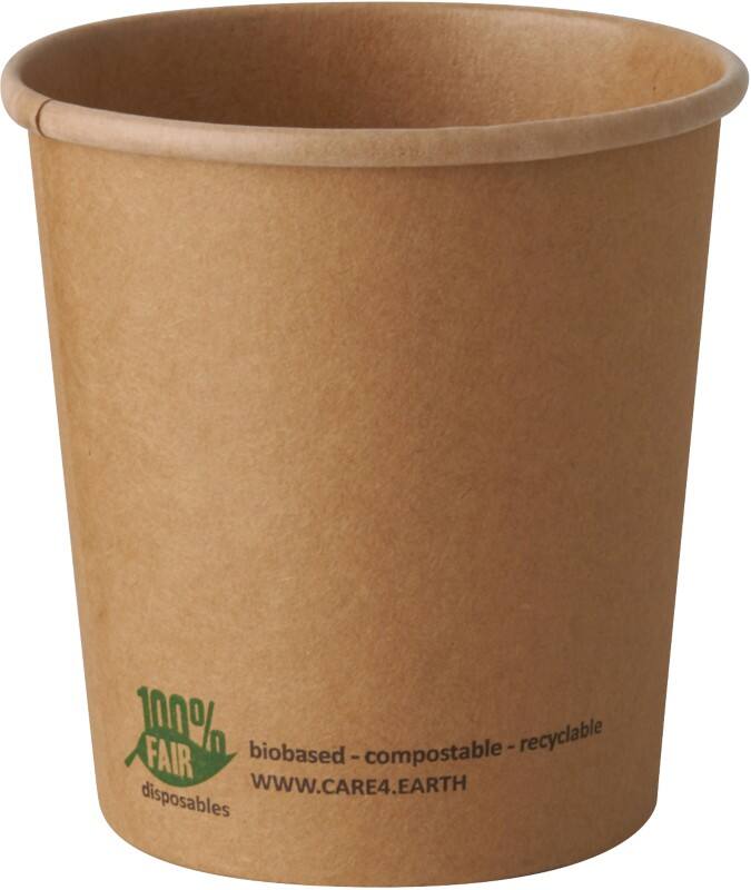 PAPSTAR pure Suppenschalen Karton Braun 87266 25 Stück