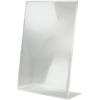 Sigel Schräg Tischaufsteller A3 1 30 (B) x 11 (T) x 42,5 (H) cm Transparent
