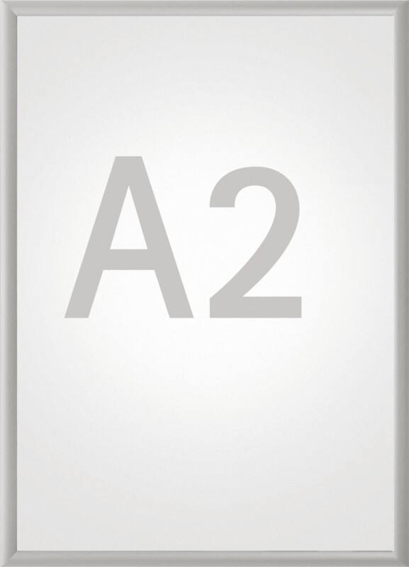 Maul MAULstandard Klapprahmen A2 Aluminium Silber