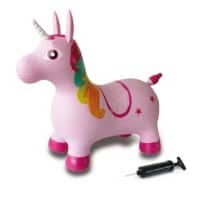 JAMARA Einhorn mit Pumpe Hüpftier Altergruppe 1+
