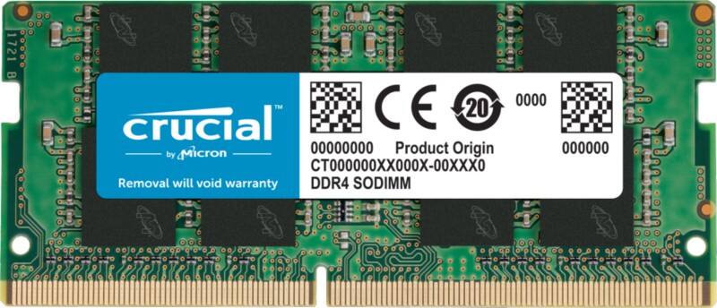 Micron RAM Ct16G4Sfra32A So-Dimm 3200 Mhz DDR4  16 GB (1 x 16GB)