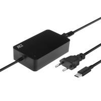 ACT USB-C-Notebookladegerät mit Power-Delivery-Profilen, 65 W