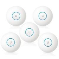 Ubiquiti UniFi Zugangspunkt Wi-Fi 5 802.11 5GHz, 2.4GHz Deckenhalterung, Wandhalterung UAP-AC-PRO-5