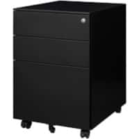 euroseats Standcontainer Schwarz 390 x 500 x 600 - 600 mm
