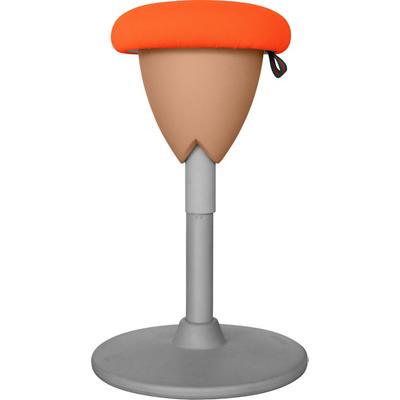 euroseats Sitz-Stehschreibtisch Mehrfarbig Orange 320 x 405 x 490 - 690 mm