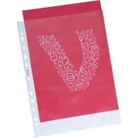 Office Depot Prospekthüllen A4 Transparent 80 Mikron PP (Polypropylen) Oben 11 Löcher 50 Stück