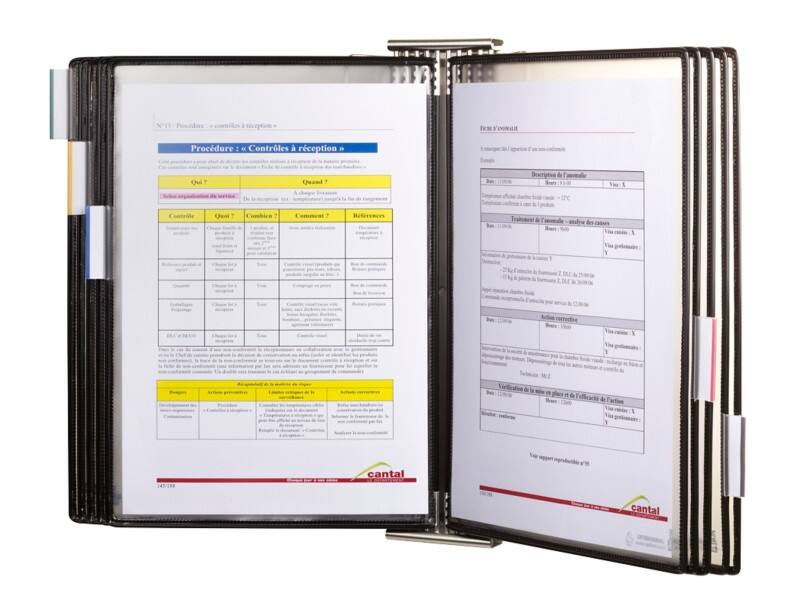 Djois Tarifold Sichttafelsystem 10 Flächen A4