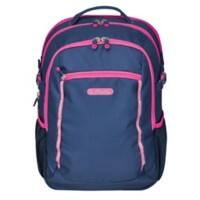 Herlitz Schulrucksack Ultimate 31 (B) x 22 (T) x 41 (H) cm Blau, Rosa