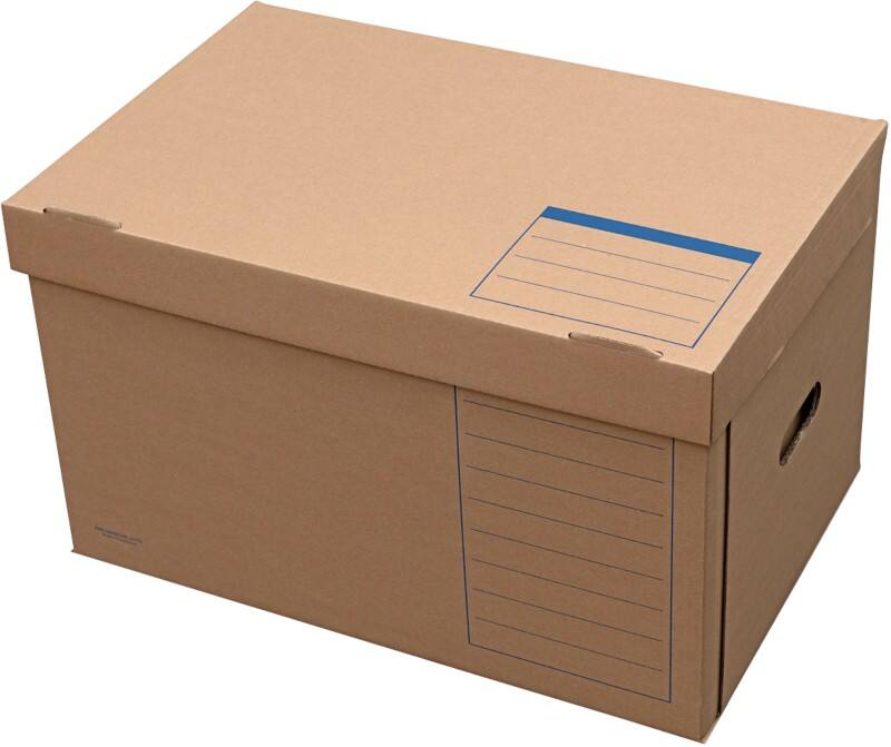 ELBA Tric Wellpappe Archivbox Braun 10 Stück
