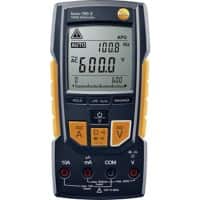 Testo Tragbares Multimeter 760-2 Stromversorgung: Batterie Test Typ: Spannung, Strom, Widerstand, Frequenz, Kapazität, Temperatur, Diode