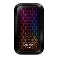Adata Externe Festplatte ASE770G-512GU32G2-CBK SSD USB-C 500 GB
