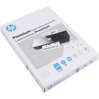 HP Laminierfolien A4 80 Mikron (2 x 80) Transparent