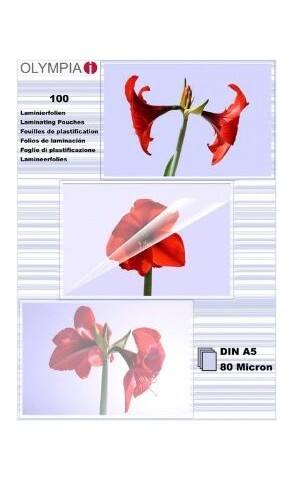Olympia Laminierfolien A5 80 Mikron (2 x 80)