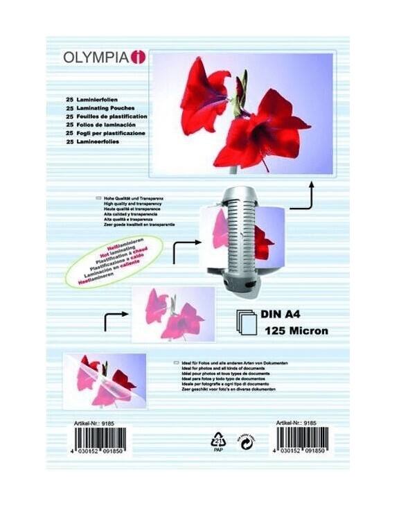 Olympia Laminierfolien A4 125 Mikron (2 x 125)